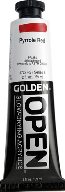 OPEN ACRYLIC PYRROLE RED 2OZ