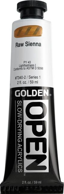 OPEN Acrylic RAW SIENNA 2OZ