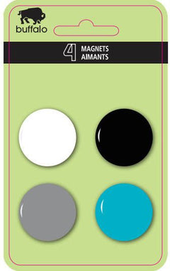 MAGNETS 4/PK COLORS