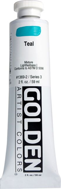 Heavy Body Acrylic Teal 2 oz