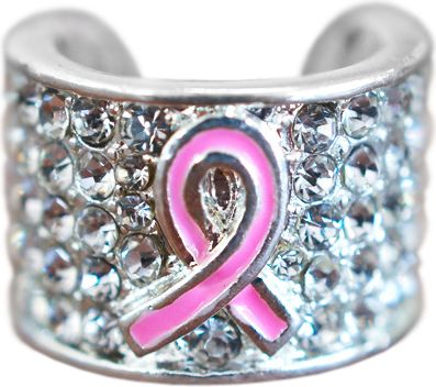 CHARMED STETHOSCOPE CHARM-PINK RIBBON