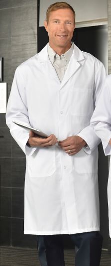 MENS LABCOAT WHITE XL