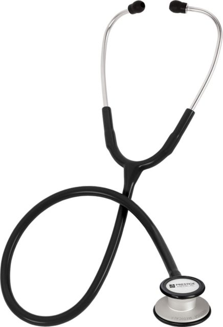 CLINICAL PLUS STETHOSCOPE IN 2 PIECE BOX-BLACK