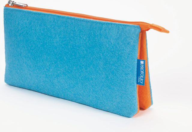 PRO MIDTOWN POUCH 5X9 OCEAN/ORANGE
