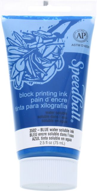 BLOCK INK WATER BASED 2.5OZ BLUE