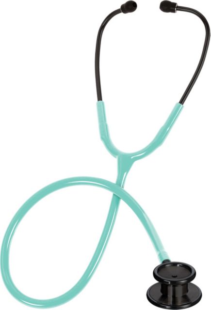 CLINICAL I STETHOSCOPE IN CLAMSHELL-STEALTH AQUA SEA
