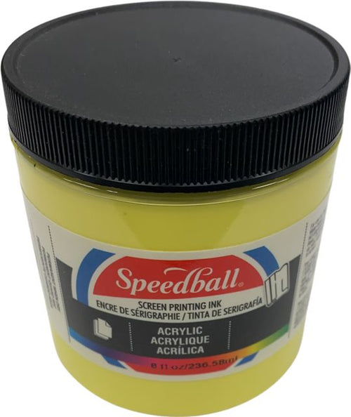 Screen Ink Permanent Acrylic 8oz Primrose Yellow