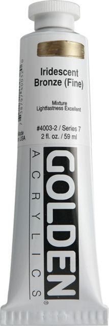 Iridescent Acrylic Bronze 2 oz