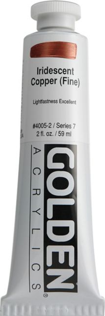 Iridescent Acrylic Copper 2 oz
