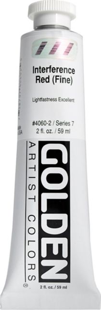 Interference Acrylic Red 2 oz
