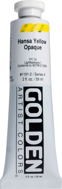 Heavy Body Acrylic Hansa Yellow Opaque 2 oz