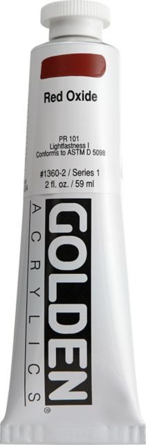 Heavy Body Acrylic Red Oxide 2 oz