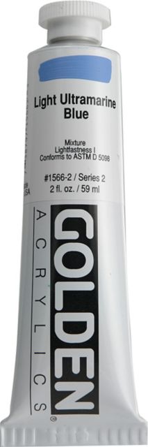 Heavy Body Acrylic Light Ultramarine Blue 2 oz