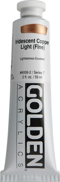 Iridescent Acrylic Copper Light  2 oz