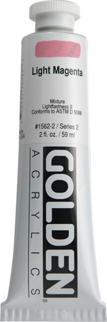 Heavy Body Acrylic Light Magenta 2 oz