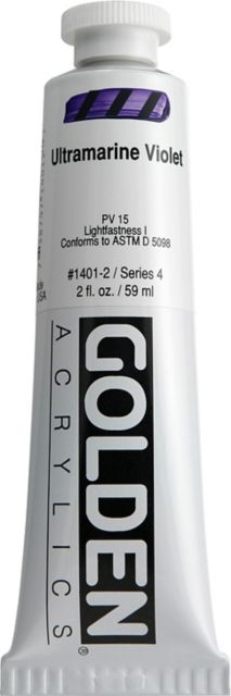 Heavy Body Acrylic Ultramarine Violet 2 oz