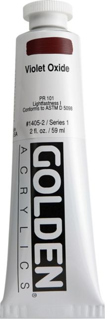 Heavy Body Acrylic Violet Oxide 2 oz