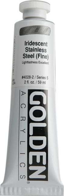 Iridescent Acrylic Stainless Steel Fine 2 oz