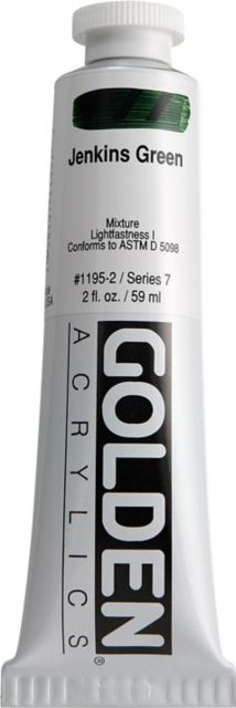 Heavy Body Acrylic Jenkins Green 2 oz