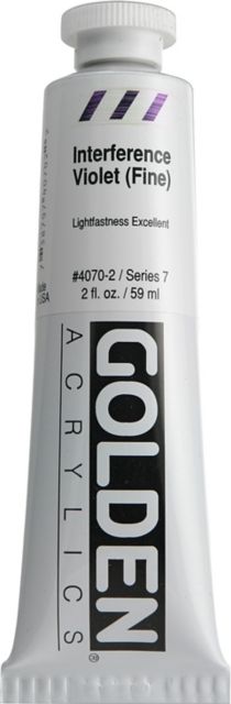 Interference Acrylic Violet 2 oz