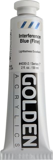 Interference Acrylic Blue 2 oz