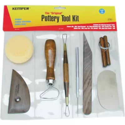 POTTERY TOOL KIT 8 PIECE - New (SKU: 217502)