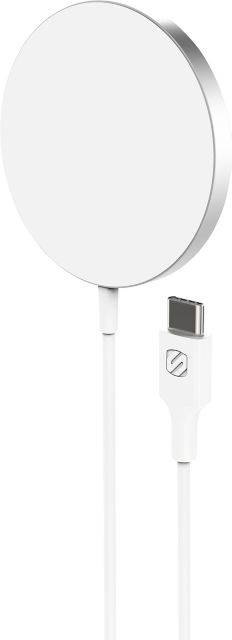 Scosche MagSafe Magnetic Wireless Phone Charger, White