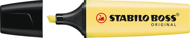 STABILO BOSS PASTEL YELLOW