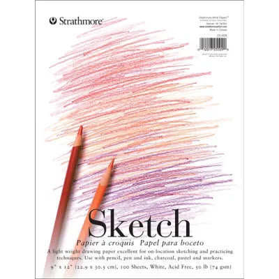 STUDENT SKETCH 9X12 100SH - New (SKU: 8393457)