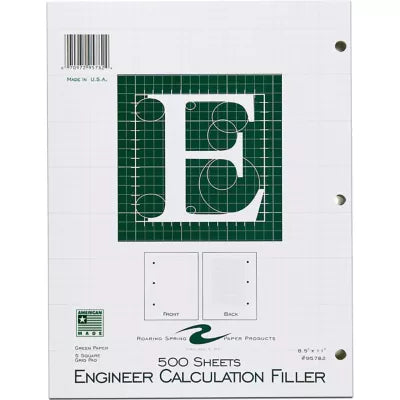 ENGINEERING FILLER 500SH GREEN - New (SKU: 8401969)