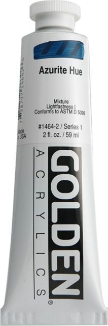 Heavy Body Acrylic Historical Azurite Hue 2 oz