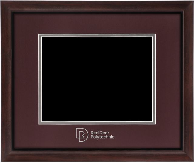 Red Deer Polytechnic 15'' x 18'' Brentwood Double Mat Diploma Frame
