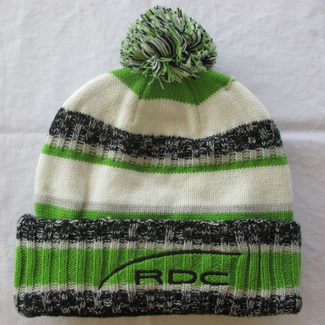 Red Deer College Pom Beanie