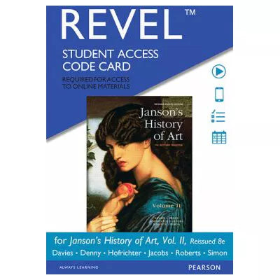 Revel Access Code for Janson's History of Art