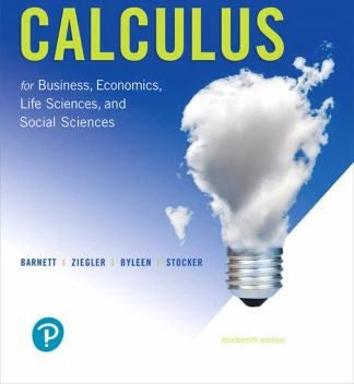 Calculus for Business, Economics, Life Sciences, and Social Sciences