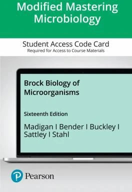 Mastering Microbiology with Pearson eText Access Code for Brock Biology of Microorganisms