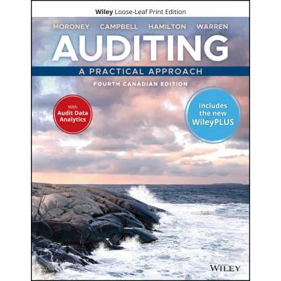 Auditing, Fourth Canadian Edition (Loose Pgs)(WileyPLUS Access Card)
