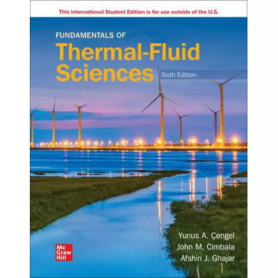 ISE eBook Online Access for Fundamentals of Thermal-Fluid Sciences