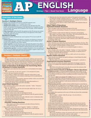 AP ENGLISH LANGUAGE UPDATED
