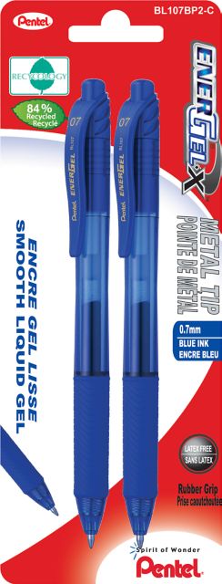 PEN 2 PK X FINE BLU .7MM