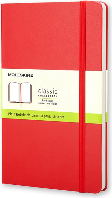 MEDIUM PLAIN SCARLET RED HARD